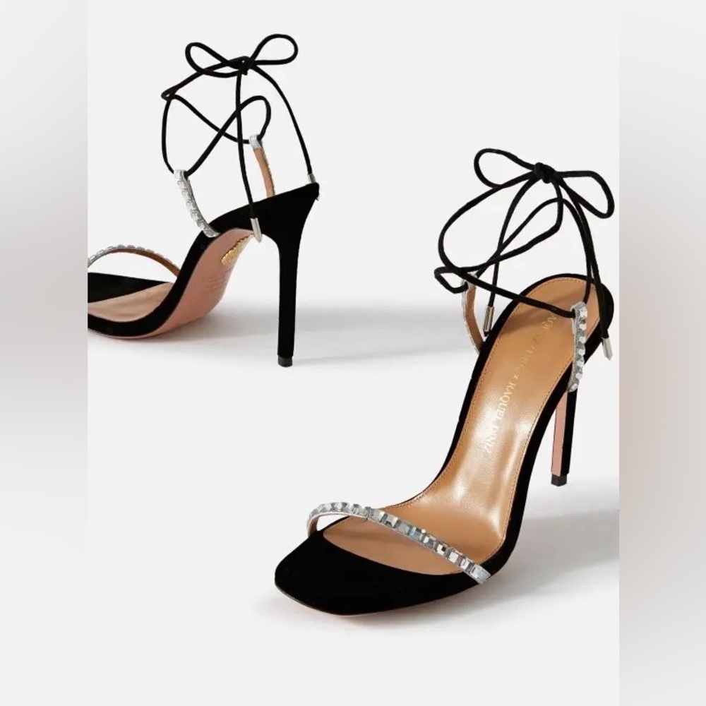 Aquazzura x Raquel Diniz Tequila Nights Sandal 105mm IT39 BNWT in box